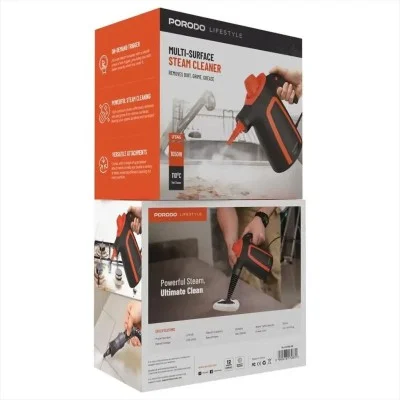 Porodo Lifestyle Multi-Surface Steam Cleaner - Black